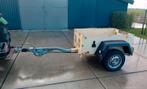 Aanhangwagen as geremd 1.3 ton, Fietsen en Brommers, Ophalen, Zo goed als nieuw, 80 kg of meer