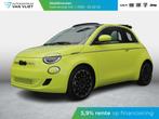 Fiat 500e La Prima Cabrio 42 kWh | Pack Tech | Pack La Prima, Auto's, Overige kleuren, 4 stoelen, Origineel Nederlands, Nieuw