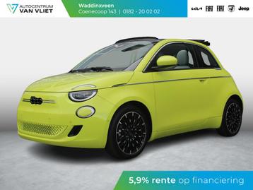 Fiat 500e La Prima Cabrio 42 kWh | Pack Tech | Pack La Prima beschikbaar voor biedingen