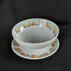 Ditmar Urbach - fruittest met onderbord  vergiet vintage, Ophalen, Gebruikt