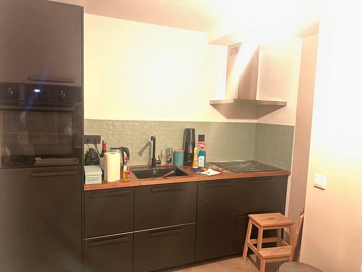 IKEA keukenfrontjes zwart met handvat, Huis en Inrichting, Keuken | Keukenelementen, Gebruikt, Minder dan 100 cm, 50 tot 100 cm