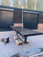 Uniek Massief Houten Eettafel - 290cm, Ophalen, 100 tot 150 cm, 200 cm of meer, Zo goed als nieuw