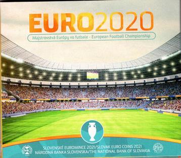 BU set Slowakije 2021 - 1 ct t/m 2 euro - Blister Euro 2000 beschikbaar voor biedingen