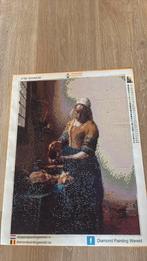 Melkmeisje. diamond painting, Hobby en Vrije tijd, Knutselen, Ophalen of Verzenden, Zo goed als nieuw, Knutselwerk