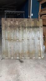 Hardhouten schuttingdelen gebruikt, Tuin en Terras, 1 tot 2 meter, Minder dan 3 meter, Ophalen of Verzenden, Zo goed als nieuw
