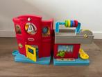 Fisher Price Little People school en schoolbus, Kinderen en Baby's, Speelgoed | Fisher-Price, Ophalen of Verzenden, Gebruikt, Speelset