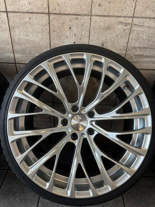 Breyton Topas 20” breedset 5x120, Auto-onderdelen, Banden en Velgen, Banden en Velgen, Zomerbanden, 20 inch, Personenwagen, Gebruikt
