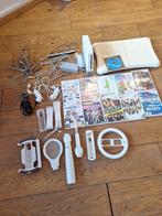 Nintendo Wii met veel extra's, Ophalen of Verzenden, Zo goed als nieuw, Met 2 controllers, Met games