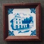 Tegeltje Limburg - Gesloten Hoeve (Melkunie, 1984), Ophalen of Verzenden