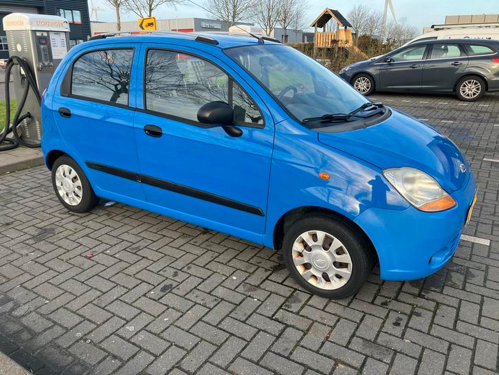 Chevrolet Matiz 0.8 2007 Blauw, Auto's, Chevrolet, Particulier, Matiz, Benzine, C, Hatchback, Handgeschakeld, Origineel Nederlands