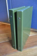 2x multo-map mappen 23-rings Groen Gratis, Diversen, Ophalen of Verzenden