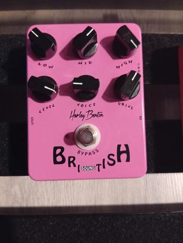 Harley Benton British True Tone - Distortion pedaal beschikbaar voor biedingen