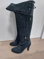 Knie hoge zwarte laarzen van merk Caroline Biss, Kleding | Dames, Schoenen, Zo goed als nieuw, Verzenden