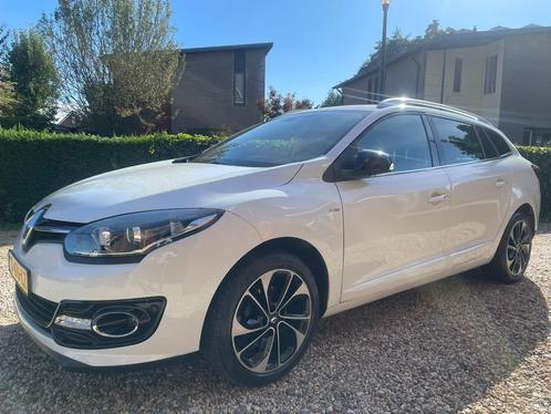 Renault Mégane 1.2 TCE 97KW EDC Estate 2016 Wit, Auto's, Renault, Bedrijf, Airconditioning, Bluetooth, Centrale vergrendeling