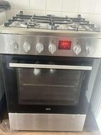 Gasfornuis met oven, Witgoed en Apparatuur, Fornuizen, Ophalen, Gebruikt, 4 kookzones, Gas