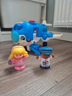 Little People Vliegtuig met Figuren, Ophalen, Gebruikt, Jongen of Meisje