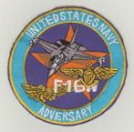 US Navy luchtmacht patch F-16N adversary, Ophalen of Verzenden, Luchtmacht, Amerika, Embleem of Badge