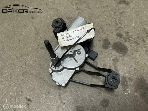 Ruitenwissermotor achter Citroen C4 I ('04-'10) 9646803180, Auto-onderdelen, Ruiten en Toebehoren, Citroën, Gebruikt, Ophalen of Verzenden