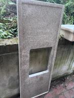 Terrazzo keukenblad / werkblad (oud) met onderbouw spoelbak, Ophalen, Gebruikt, Overige kleuren, Minder dan 100 cm