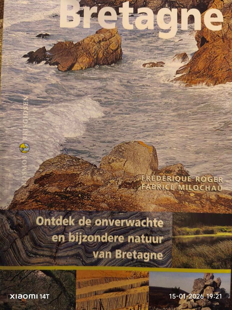 Bretagne - Kosmos Reisgids, Boeken, Ophalen of Verzenden, Zo goed als nieuw, Frédérique Roger, Fabrice Milochau