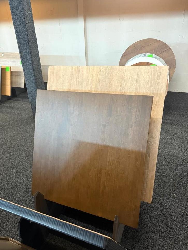 Houtlook Tafelblad 90x90 cm, Huis en Inrichting, Tafels | Eettafels, Gebruikt, 50 tot 100 cm, 50 tot 100 cm, Vierkant, Overige materialen