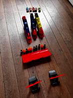 3x Nerf Nitro stuntautos met 4 auto’s, Ophalen of Verzenden, Zo goed als nieuw