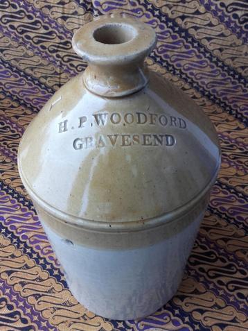 Mooie grote antieke Engelse kruik voor cider 32,5 cm. 1900. beschikbaar voor biedingen