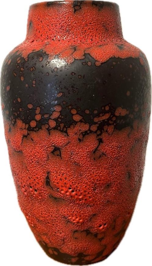 Vintage Scheurich Vaas 549 21 Fatlava, Antiek en Kunst, Antiek | Vazen, Ophalen of Verzenden