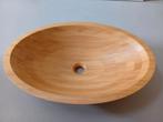 NIEUW: Waskom minnor bamboe, Doe-het-zelf en Verbouw, Sanitair, Ophalen of Verzenden, Nieuw, Wastafel