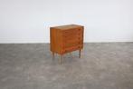 vintage ladenkast | kast | jaren 60 | Deens | eiken, Huis en Inrichting, Kasten | Ladekasten, Gebruikt, ., Eikenhout, 3 of 4 laden
