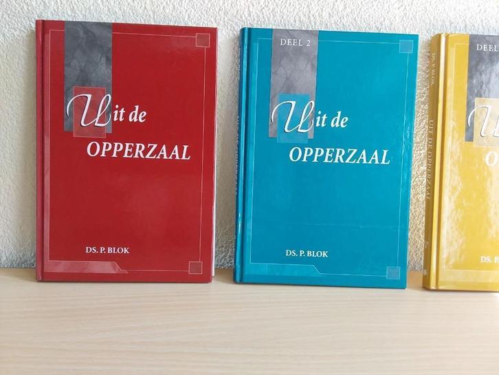 Blok, ds.P - Uit de opperzaal deel 1 - 3, Boeken, Godsdienst en Theologie, Gelezen, Christendom | Protestants, Verzenden