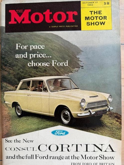 Motor the Motor Show 1962, Boeken, Auto's | Folders en Tijdschriften, Gelezen, Overige merken, Ophalen of Verzenden