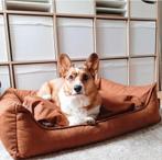 Maxxnobel Orthopedische Sofa Lederlook Cognac maat S, Ophalen, Gebruikt