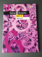 Getal en ruimte, VWO 1,2, Werkschrift, VWO, Wiskunde A, R.A.J. Vuijk, Ophalen of Verzenden
