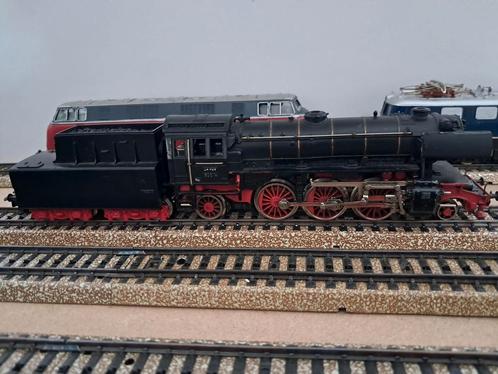 Marklin HO 3005 DA800.1 BR 23014 stoomlocomotief met tender, Hobby en Vrije tijd, Modeltreinen | H0, Gebruikt, Locomotief, Wisselstroom