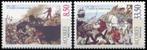 AZOREN 1981 400j. Slag bij Salga, Michel: 343-44, Postfris., Postzegels en Munten, Postzegels | Europa | Overig, AZOREN, Verzenden