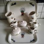 Jet lavender: taartbord, roomstel,dienbladen, Ophalen of Verzenden, Zo goed als nieuw, Overige stijlen, Kop(pen) en/of Schotel(s)