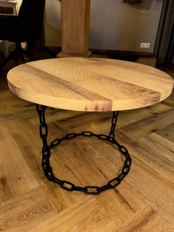 Unieke salontafel / bijzet-tafel, Huis en Inrichting, Tafels | Salontafels, Nieuw, Minder dan 50 cm, 50 tot 100 cm, 50 tot 100 cm