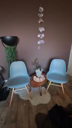 Albert kuip stoelen van Zuiver hout en kunststof grijs 4 st, -, Zo goed als nieuw, Vier, Nederland