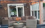 Nette half ronde tuinset met kussens, Tuin en Terras, Tuinsets en Loungesets, Ophalen