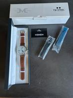 TW Steel TWMC57, Marc Coblen Edition, Overige merken, Leer, Staal, Polshorloge