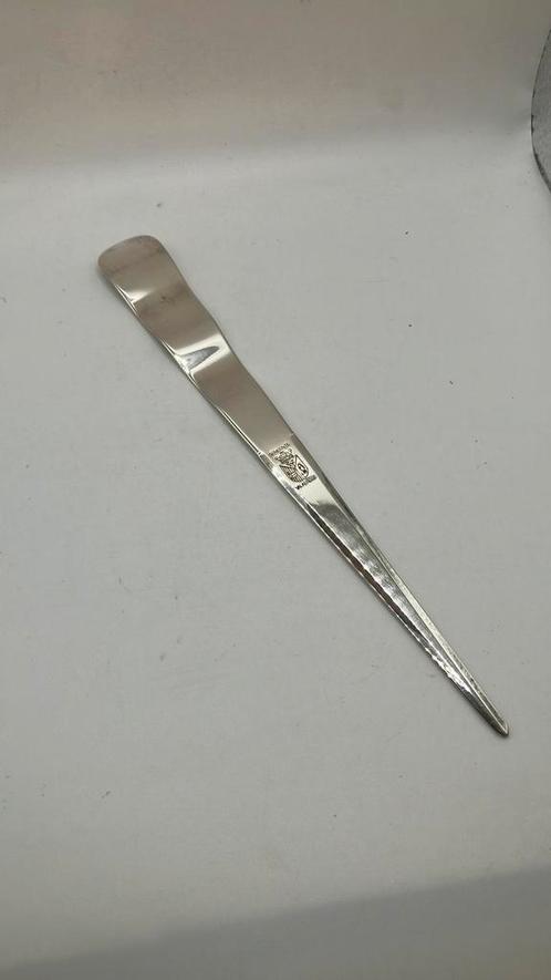 Briefopener van Gemeente Valkenisse (W), verzilverd., Antiek en Kunst, Curiosa en Brocante, Ophalen of Verzenden