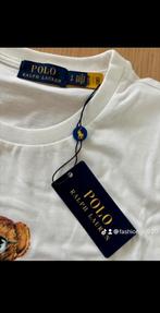 Ralph Lauren shirt met beer, Kleding | Dames, T-shirts, Nieuw, Wit, Maat 36 (S), Ralph Lauren
