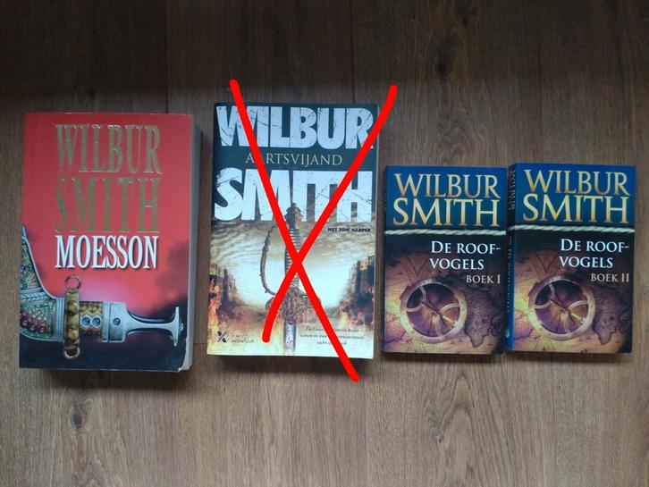Wilbur Smith Boeken Collectie, Boeken, Romans, Zo goed als nieuw, Ophalen of Verzenden