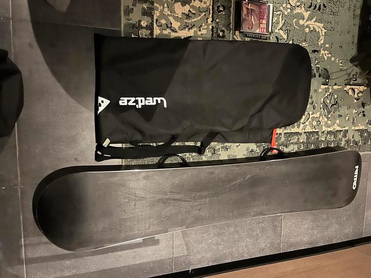 Snowboard Nitro Wide 165cm - Beginnersboard, Sport en Fitness, Snowboarden, Gebruikt, Board, Ophalen of Verzenden