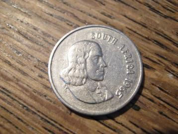 South Africa 5 Cents 1965, Jan van Riebeeck #510 beschikbaar voor biedingen
