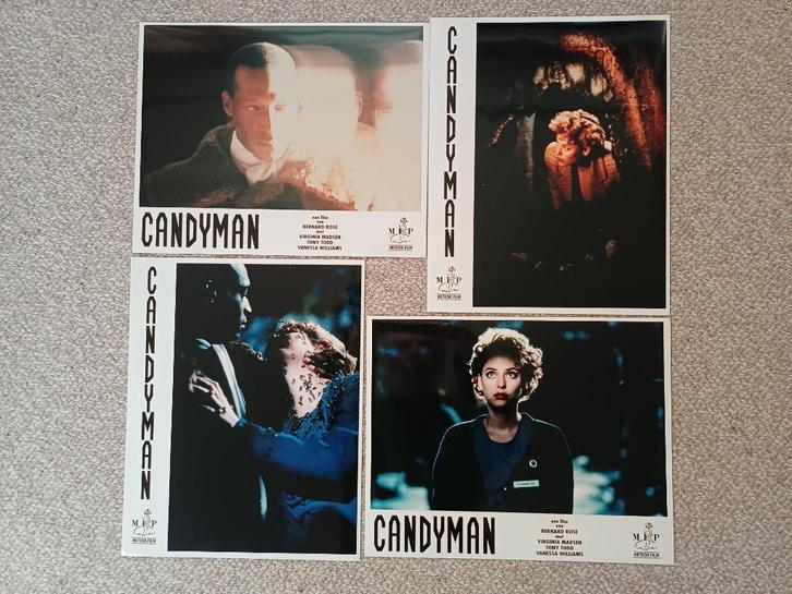 CANDYMAN     lobbycard set., Verzamelen, Posters, Nieuw, Film en Tv, A1 t/m A3, Overige vormen, Verzenden