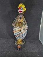 zeer grote clown murano gesigneerd, Antiek en Kunst, Ophalen