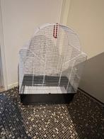 Vogelkooi met toebehoren, Dieren en Toebehoren, Ophalen, Zo goed als nieuw, Metaal, Vogelkooi