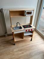 ‘Kleurrijke’ speelgoedkeuken - gratis af te halen, Kinderen en Baby's, Speelgoed | Speelkeukens, Ophalen, Gebruikt, Hout, Speelkeuken